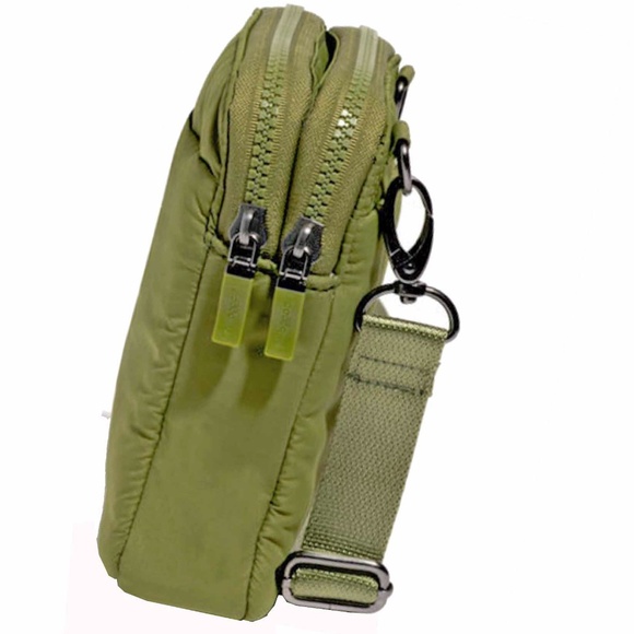 BAGGALLINI Take Two RFID Crossbody Bag Sage NWT - Picture 5 of 6